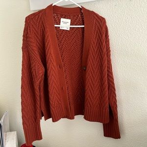 Abercrombie Herringbone Stitch Cardigan